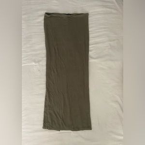 Olive Green skirt: Stretchy SM/M